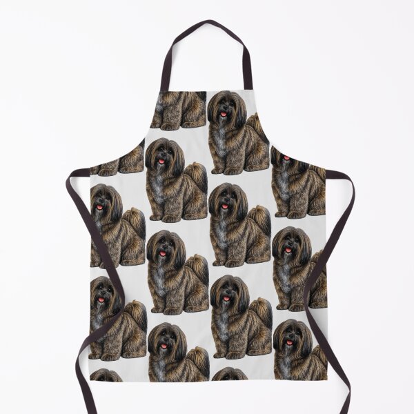 Item preview, Lhasa Apso Brindle Dog designed and sold by BackgroundND.