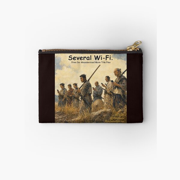Item preview, Several Wi‑Fi – Samurai Smartphone Parody Art by Rick London designed and sold by Rick London Gifts.
