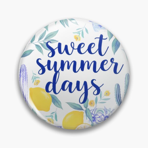 Item preview, Sweet Summer Days Lemon and Cactus Pattern designed and sold by jo-e-basta.