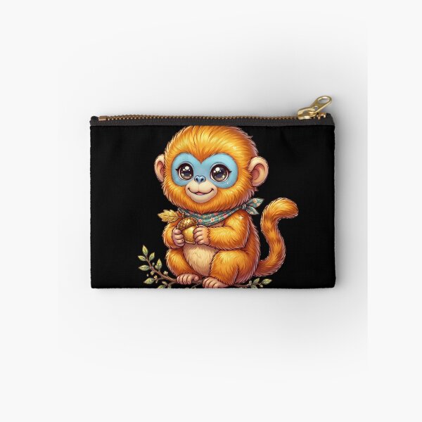 Item preview, Golden Snub-Nosed Monkey Cute Kawaii designed and sold by redsharkuk.