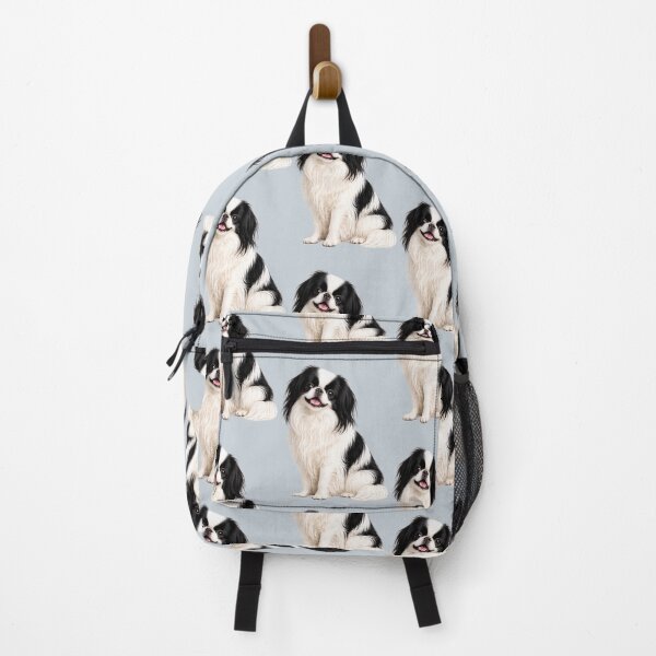 Item preview, Japanese Chin Dog White and Black designed and sold by BackgroundND.