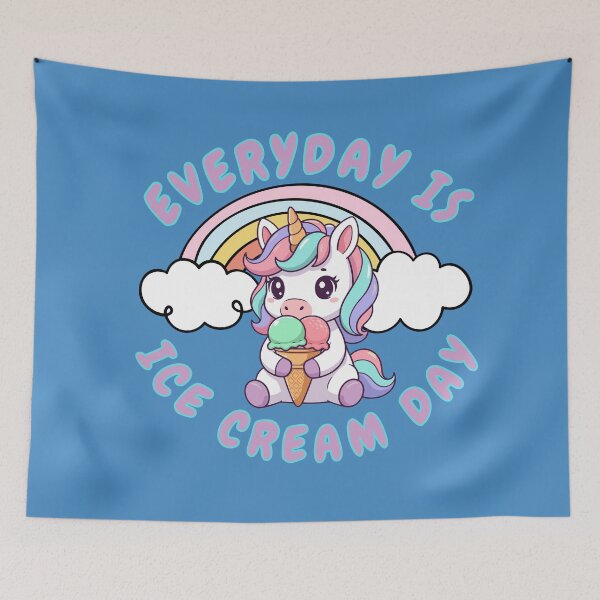 Item preview, Everyday is ice cream day designed and sold by BritishDelights.