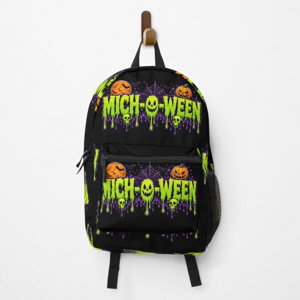 Item preview, Michigan Halloween MICH-O-WEEN design trick or treat designed and sold by LoneTide.