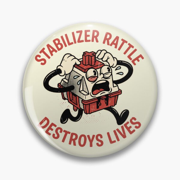 Item preview, Stabilizer Rattle Destroys Lives Retro Cartoon Switch designed and sold by AdyKurniawan.