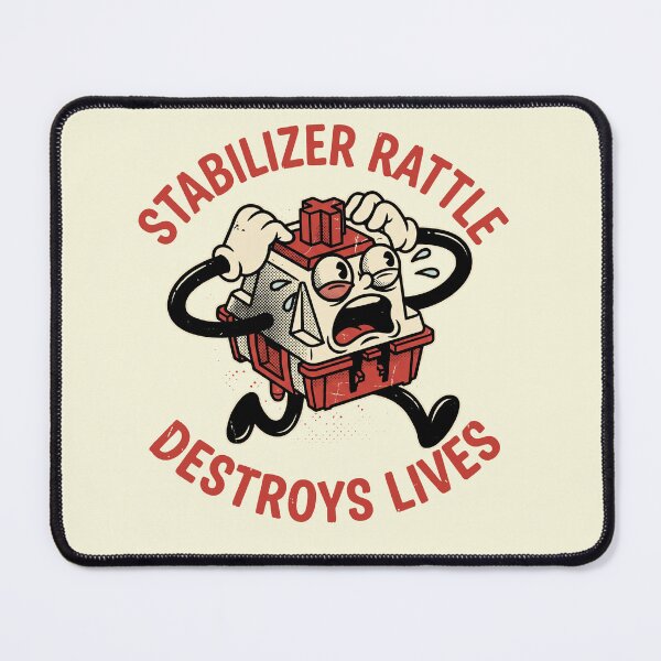 Item preview, Stabilizer Rattle Destroys Lives Retro Cartoon Switch designed and sold by AdyKurniawan.