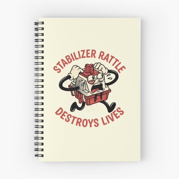 Item preview, Stabilizer Rattle Destroys Lives Retro Cartoon Switch designed and sold by AdyKurniawan.