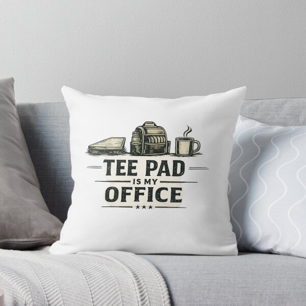 Item preview, Tee Pad Is My Office Disc Golf Tee Pad designed and sold by InkRoot01.