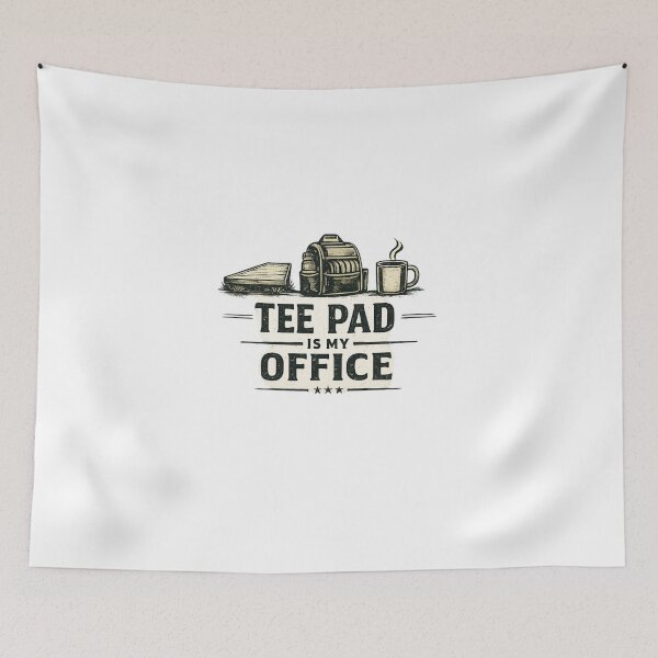Item preview, Tee Pad Is My Office Disc Golf Tee Pad designed and sold by InkRoot01.