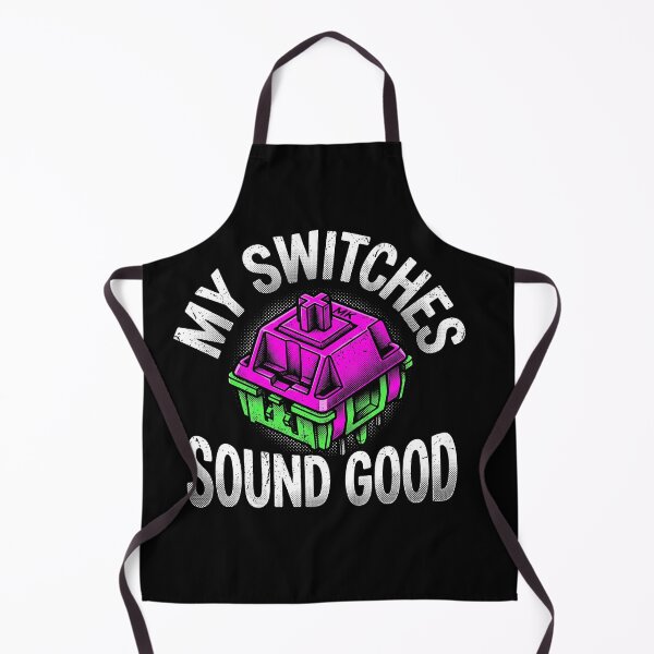 Item preview, My Switches Sound Good Neon Mechanical Keyboard designed and sold by AdyKurniawan.