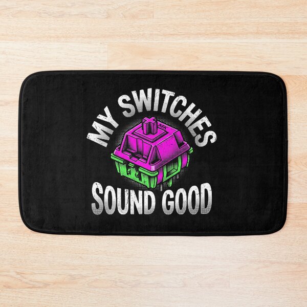 Item preview, My Switches Sound Good Neon Mechanical Keyboard designed and sold by AdyKurniawan.