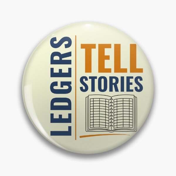 Item preview, Ledgers Tell Stories | Modern Bookkeeping Typography Shirt | Accountant & Finance Gift designed and sold by FCA SIR MERCH .