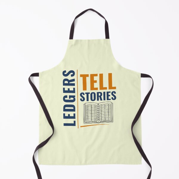 Item preview, Ledgers Tell Stories | Modern Bookkeeping Typography Shirt | Accountant & Finance Gift designed and sold by FCA SIR MERCH .