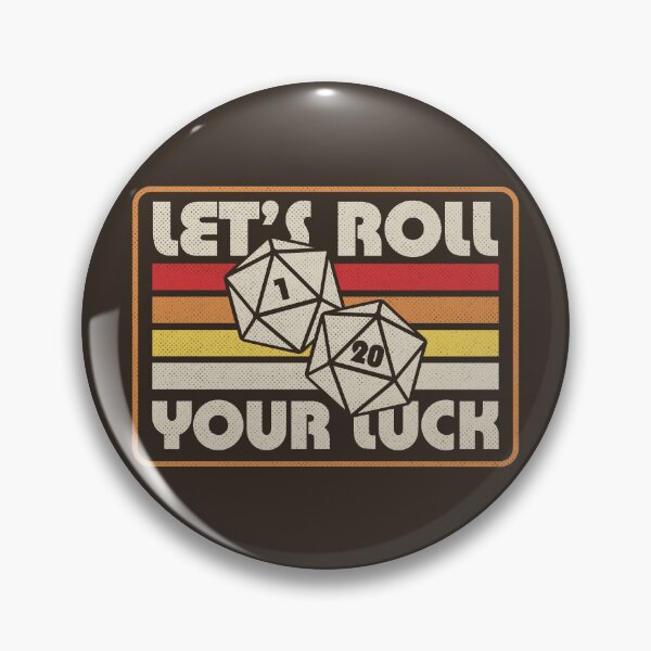 Item preview, RPG Vintage Roll For Luck designed and sold by Studio Mootant.