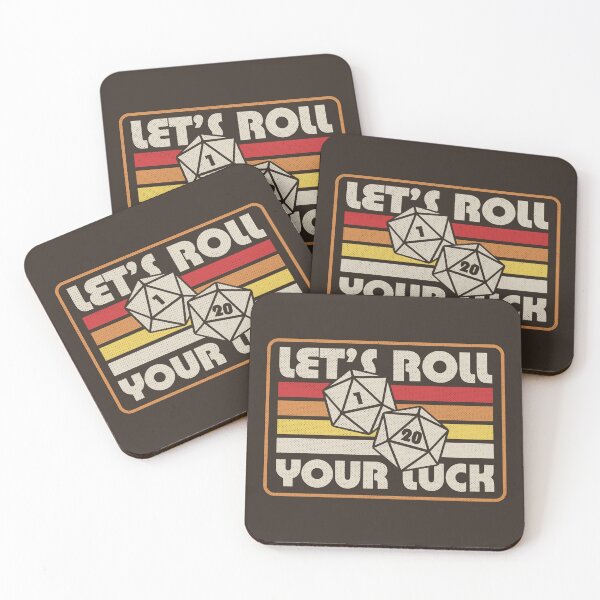 Item preview, RPG Vintage Roll For Luck designed and sold by Studio Mootant.