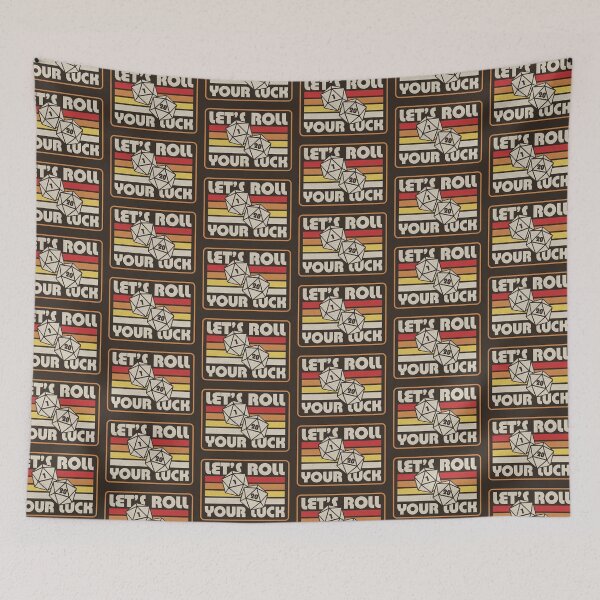 Item preview, RPG Vintage Roll For Luck designed and sold by Studio Mootant.