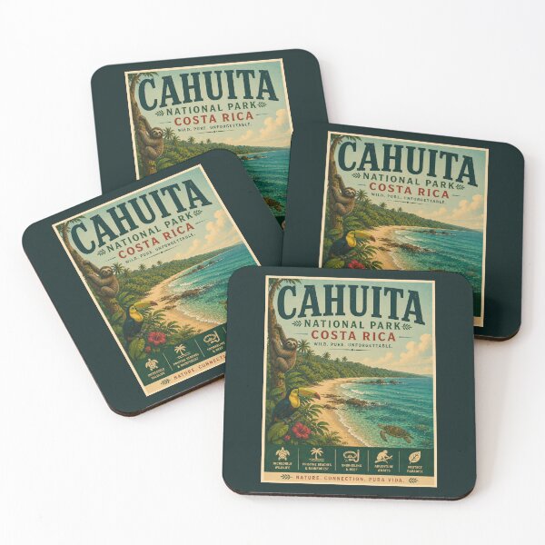Item preview, Cahuita National Park - Costa Rica designed and sold by GoodOldVintage.