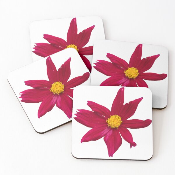 Item preview, Crimson Cosmos Wildflower Botanical Design designed and sold by Feral Vibes.