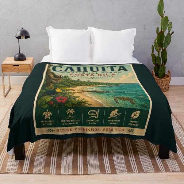 Item preview, Cahuita National Park - Costa Rica designed and sold by GoodOldVintage.