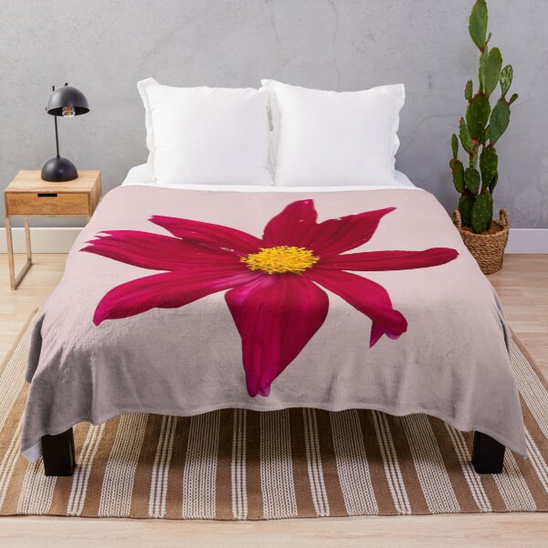 Item preview, Crimson Cosmos Wildflower Botanical Design designed and sold by Feral Vibes.