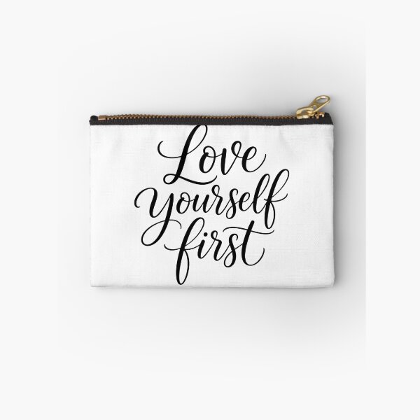 Item preview, Love Yourself First Minimalist Aesthetic Quote designed and sold by jo-e-basta.