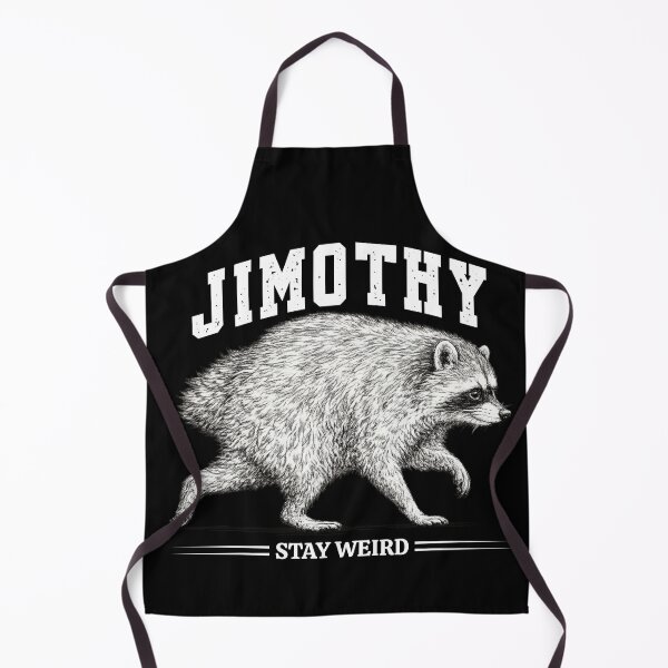 Item preview, Jimothy Raccoon Stay Weird Vintage Meme Art for Wildlife & Internet Humor Fans designed and sold by Teetreasure2.