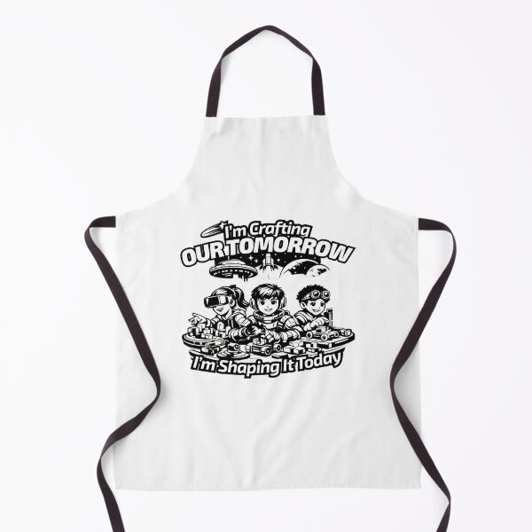 Item preview, I'm Crafting Our Tomorrow, I'm Shaping It Today designed and sold by Hewnix.