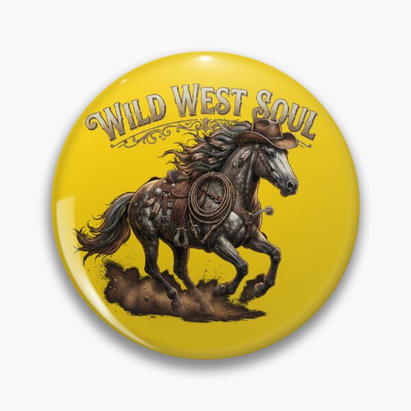 Item preview, Wild West Soul Galloping Horse Cowboy Western Spirit Art designed and sold by Evelashop.