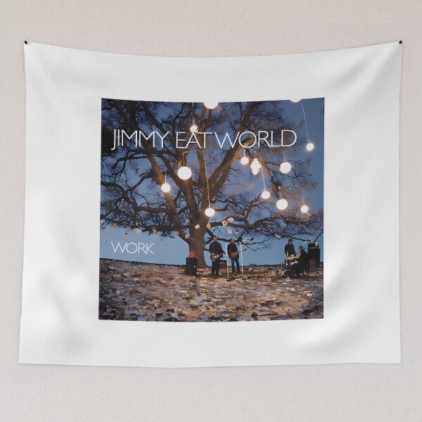 Item preview, Jimmy Eat World Work designed and sold by ameliasecott.