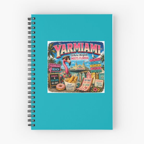 Item preview, Yarmiami Where Norfolk Meets Florida Funny Great Yarmouth Travel Design designed and sold by Hornace88studio.