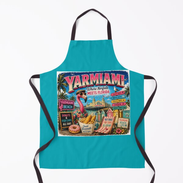 Item preview, Yarmiami Where Norfolk Meets Florida Funny Great Yarmouth Travel Design designed and sold by Hornace88studio.