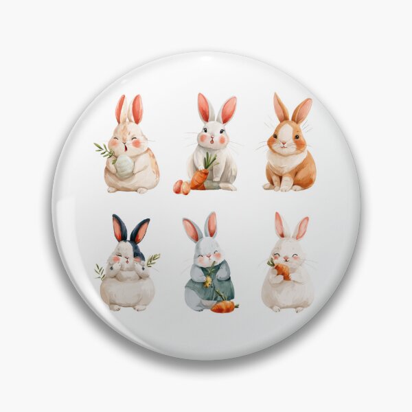Item preview, Six Little Hoppers designed and sold by bubblyrainbow.