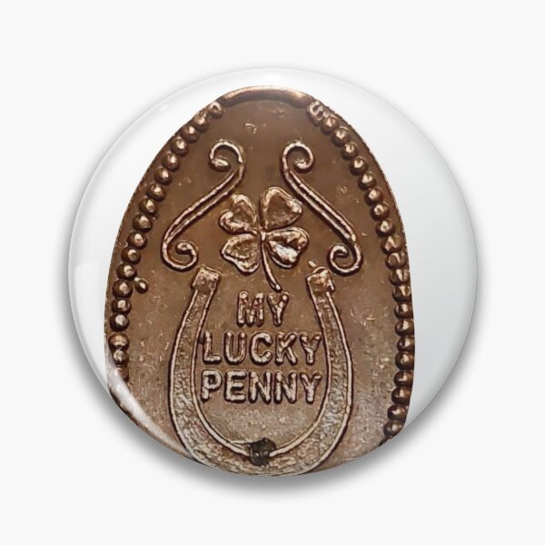 Item preview, vintage lucky penny designed and sold by ellmoswrld.