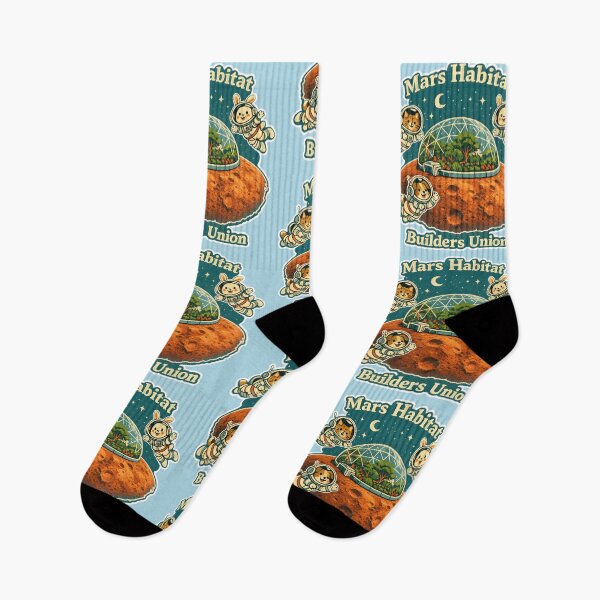 Item preview, Mars Habitat - Cute Retro Animal Astronauts  designed and sold by radiogalaxy.