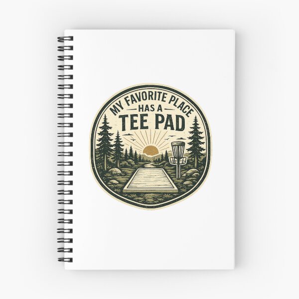 Item preview, My Favorite Place Has A Tee Pad Disc Golf Tee Pad designed and sold by InkRoot01.