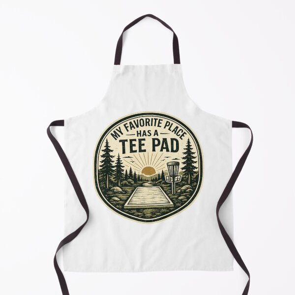 Item preview, My Favorite Place Has A Tee Pad Disc Golf Tee Pad designed and sold by InkRoot01.