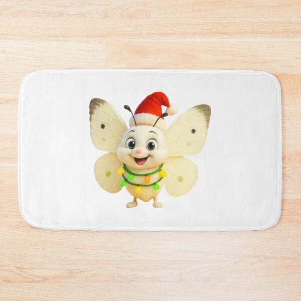 Item preview, Christmas White Butterfly designed and sold by Sillytoe.