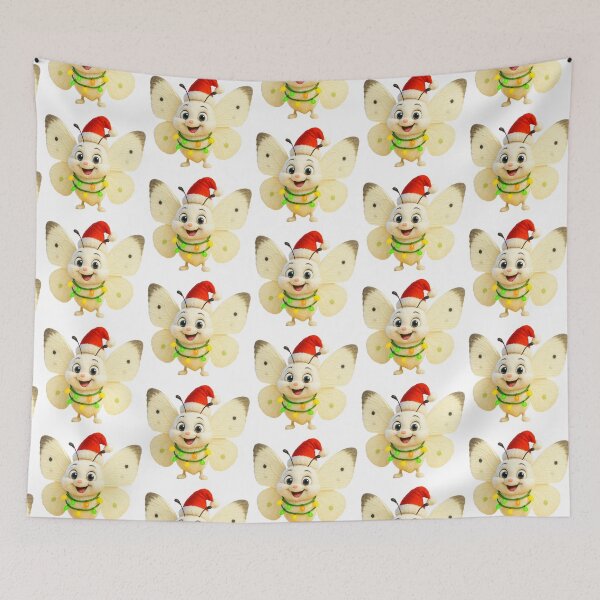Item preview, Christmas White Butterfly designed and sold by Sillytoe.