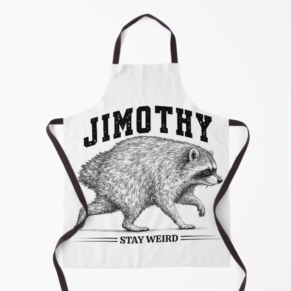Item preview, Jimothy Raccoon Stay Weird Vintage Meme Art for Wildlife & Internet Humor Fans designed and sold by Teetreasure2.