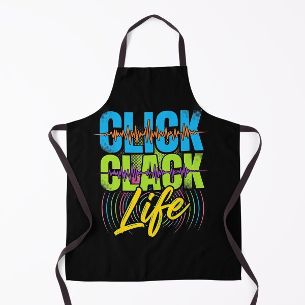 Item preview, Retro Neon Click Clack Life Soundwave Mechanical Keyboard designed and sold by AdyKurniawan.