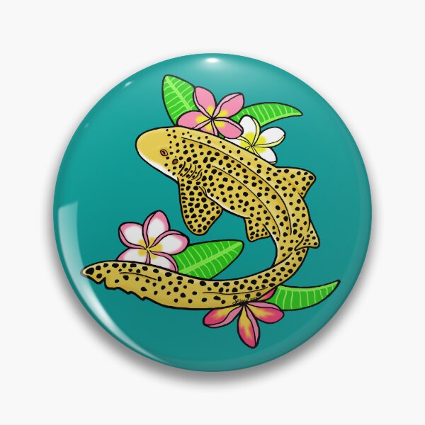Item preview, Zebra Shark Floral designed and sold by sharkbait83.