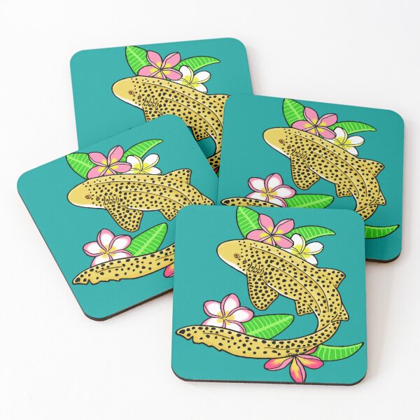 Item preview, Zebra Shark Floral designed and sold by sharkbait83.