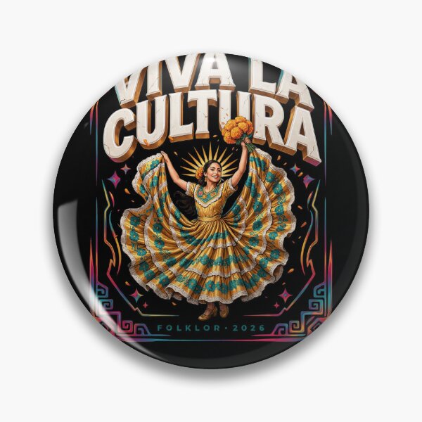 Item preview, Viva La Cultura: Folklórico Dancer Tee v1 designed and sold by DarylWelsh2024.