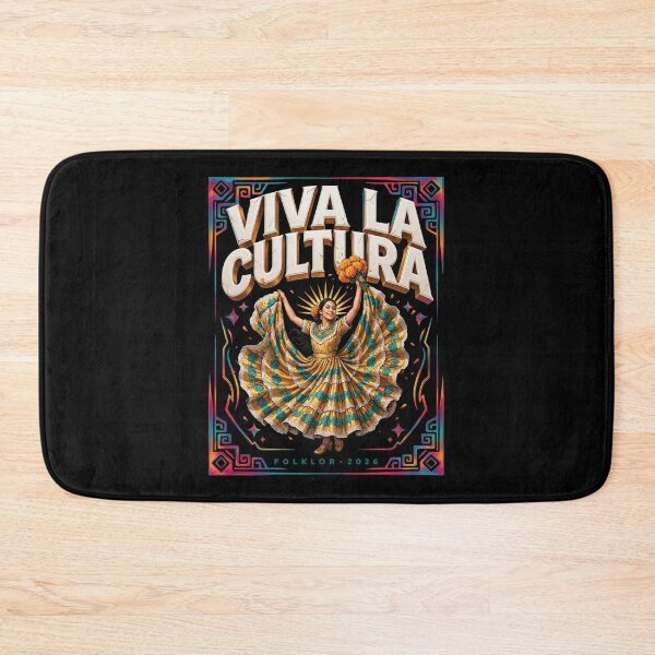 Item preview, Viva La Cultura: Folklórico Dancer Tee v1 designed and sold by DarylWelsh2024.