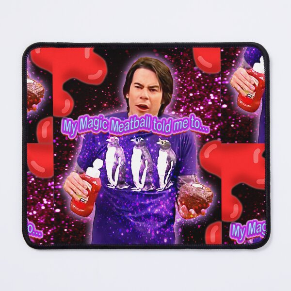 Item preview, iCarly Spencer Magic Meatball Meme designed and sold by Greatbluewhale3.
