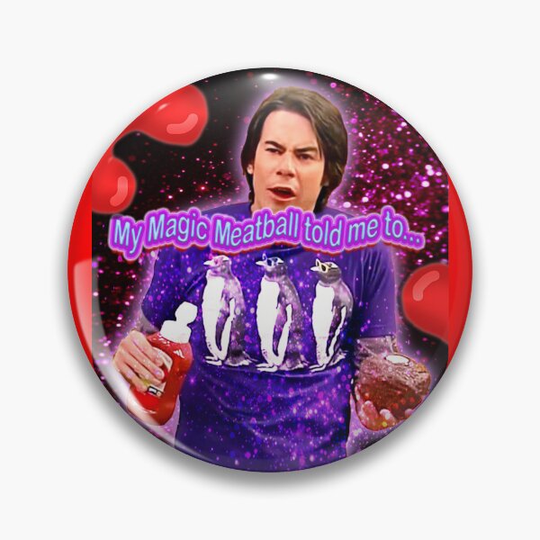 Item preview, iCarly Spencer Magic Meatball Meme designed and sold by Greatbluewhale3.