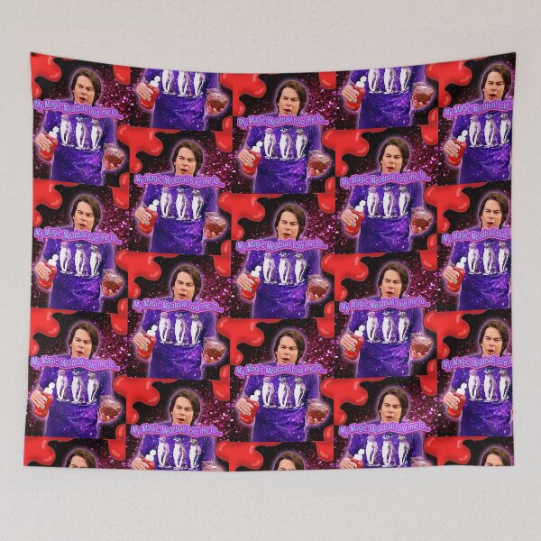 Item preview, iCarly Spencer Magic Meatball Meme designed and sold by Greatbluewhale3.