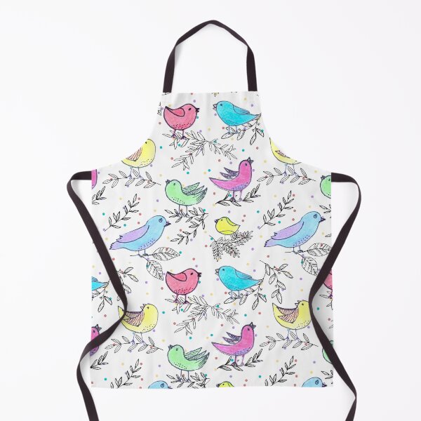 Item preview, Cute Hand Drawn Fluffy Bird Repeat Pattern designed and sold by Boy and Belugee.