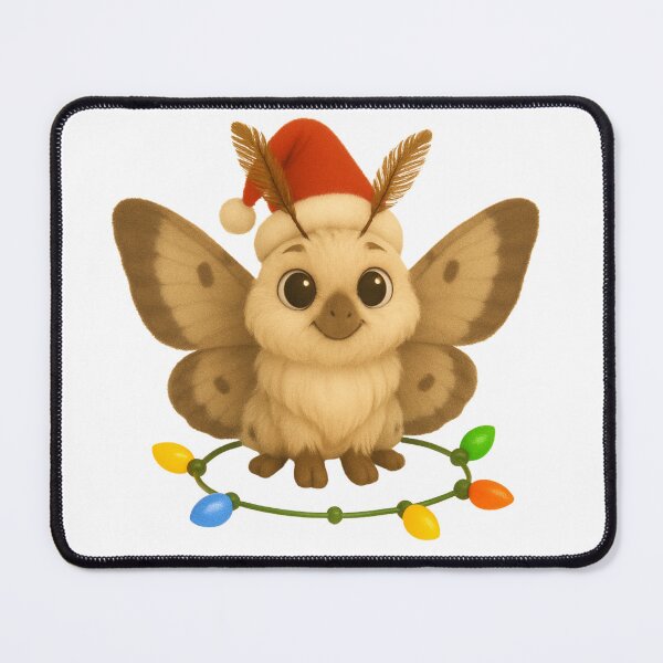 Item preview, Christmas White-Shouldered House Moth designed and sold by Sillytoe.