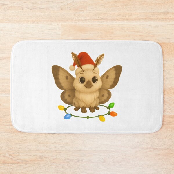 Item preview, Christmas White-Shouldered House Moth designed and sold by Sillytoe.