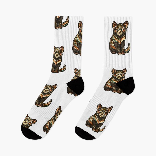 Item preview, Tasmanian Devil – Indigenous-Inspired Australian Wildlife Art designed and sold by Indigenous-Aus.